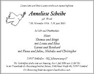 eine Anzeige
