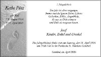eine Anzeige